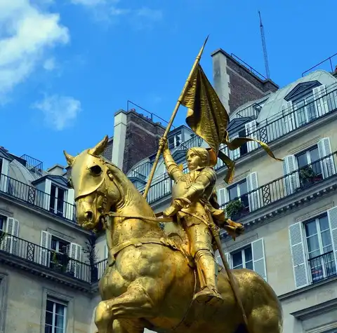 6 janvier anniversaire de Jeanne d'Arc (1412-1431