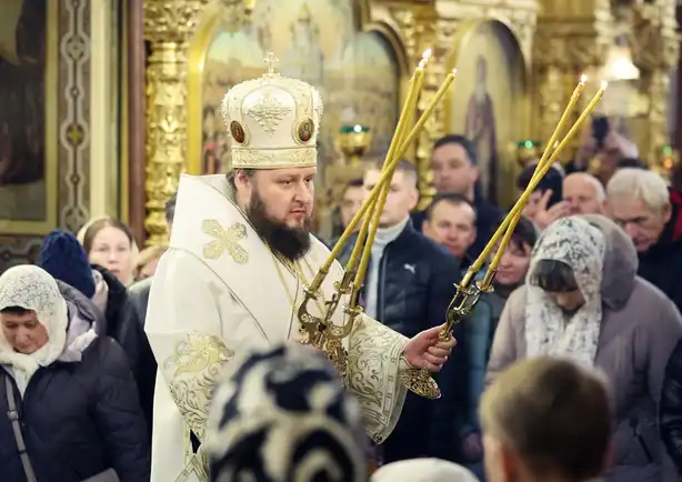 Noël dans les églises de toute la Russie