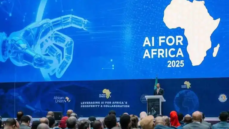 Abiy Ahmed s’exprimant sur l’intelligence artificielle en Afrique