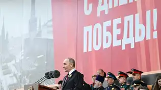 Vladimir Poutine lors du défilé du 9 mai 2025 à Moscou