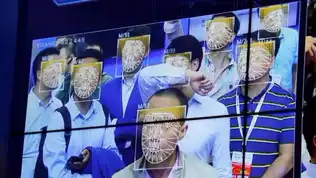 Illustration de la reconnaissance faciale utilisée dans les espaces publics en France