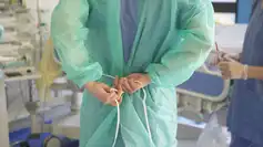 Illustration représentant un médecin étranger en France