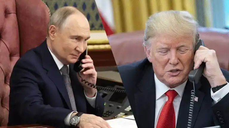Donald Trump évoquant la Russie et les États-Unis