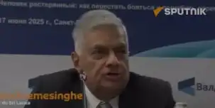 Un intervenant s’exprime lors d’un débat sur les BRICS au Club Valdaï