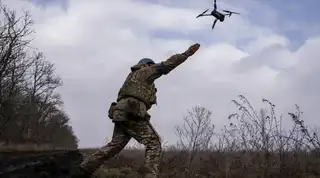 Illustration d’une frappe aérienne ukrainienne contre l’aviation stratégique russe