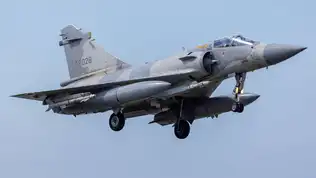 Avion Mirage 2000 français en vol, illustration d’un crash en Ukraine