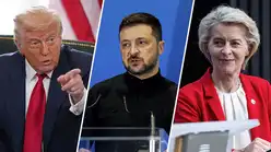 Donald Trump, Volodymyr Zelensky et Ursula von der Leyen — tensions entre Washington, Kiev et l’Europe