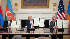 Signature de l’accord de paix entre l’Arménie et l’Azerbaïdjan à la Maison Blanche sous l’égide de Donald Trump