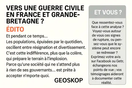 guerre civile en France et Grande-Bretagne, appel aux témoignages