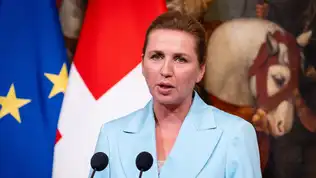 La Première ministre danoise s’exprimant sur les excuses officielles liées à la contraception forcée des femmes groenlandaises.
