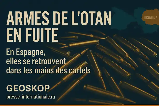 munitions et douilles militaires représentées comme objets de trafic
