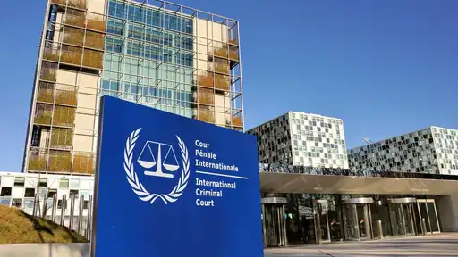 Façade de la Cour pénale internationale à La Haye, symbole des débats sur la souveraineté et la justice