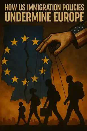 Illustration de l’influence américaine sur la politique migratoire européenne