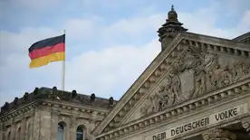 Bâtiment du Bundestag illustrant le recul économique allemand