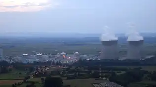 Centrale nucléaire française illustrant les tensions sur les coûts électriques